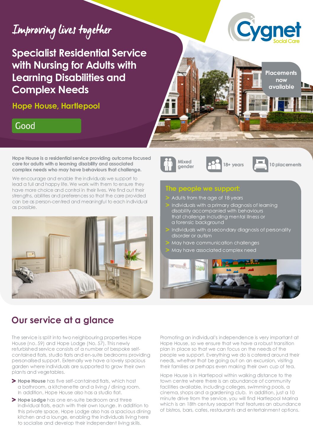 Download the Hope House flyer PDF