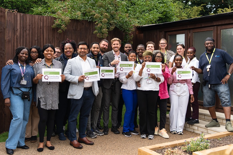 The team at Cygnet Lodge Lewisham