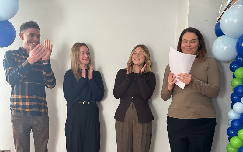 Fiona being announced as winner